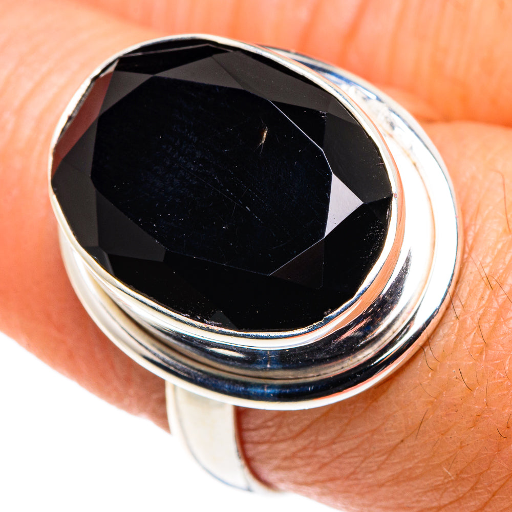 Black Onyx Rings handcrafted by Ana Silver Co - RING87909
