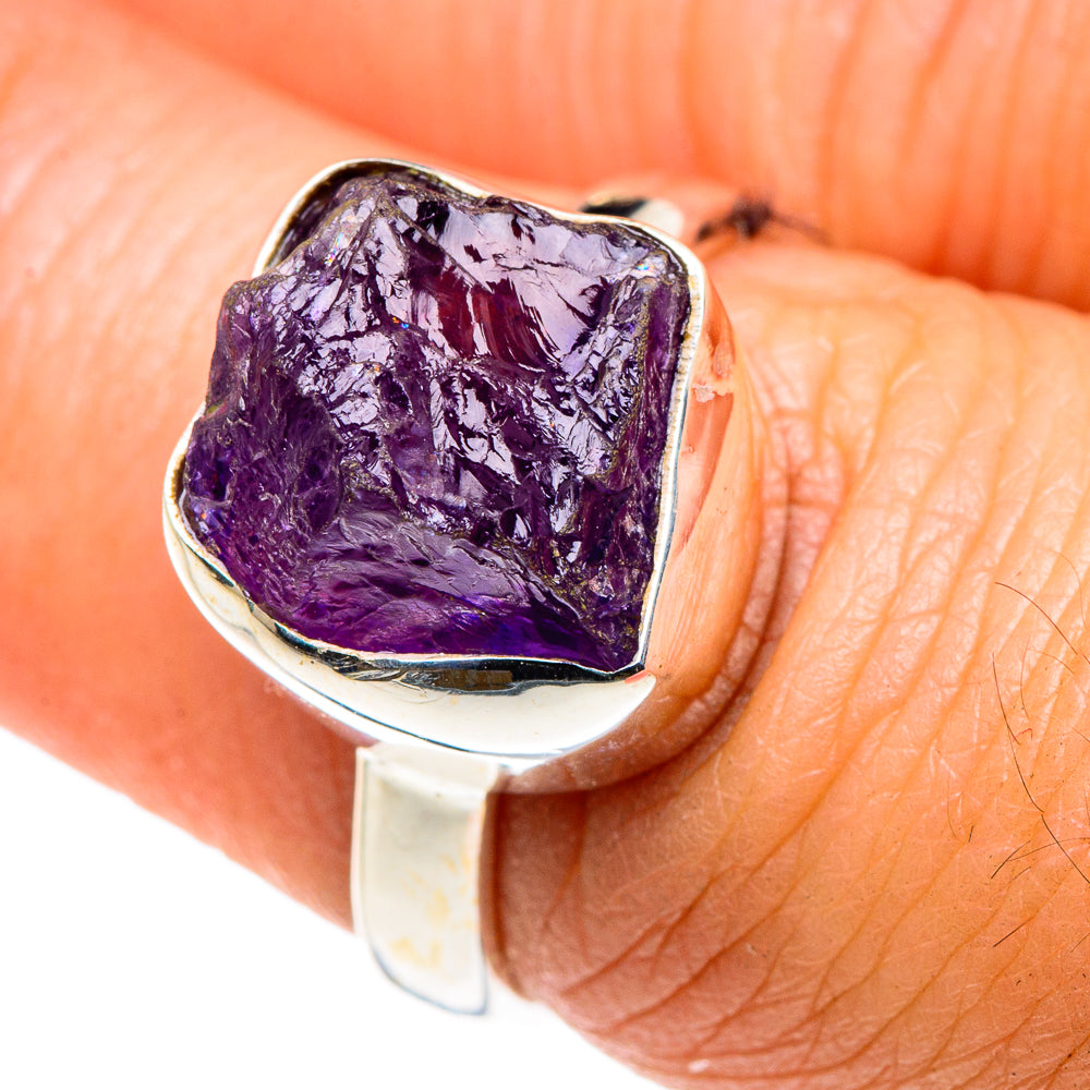 Amethyst Rings handcrafted by Ana Silver Co - RING87935