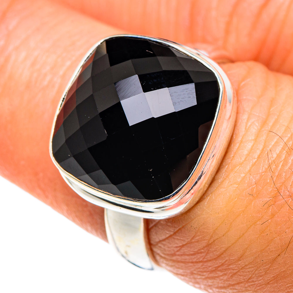 Black Onyx Rings handcrafted by Ana Silver Co - RING87937