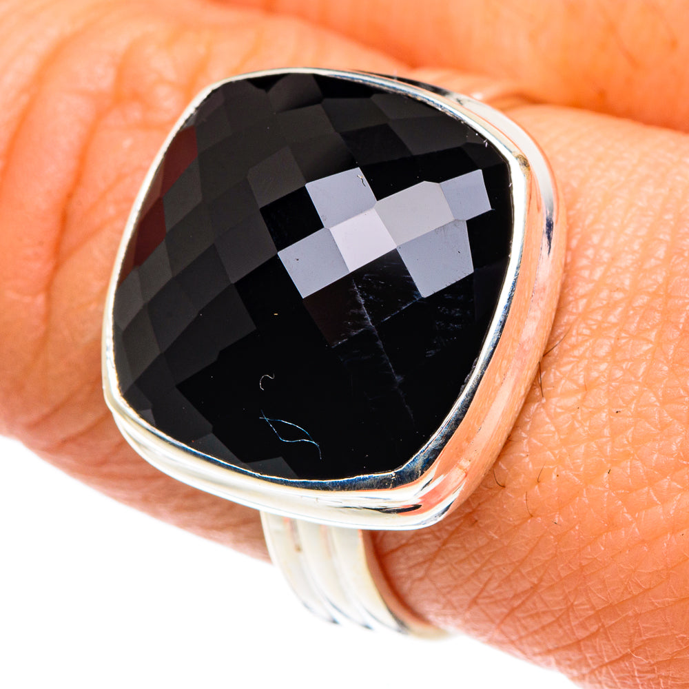 Black Onyx Rings handcrafted by Ana Silver Co - RING87949