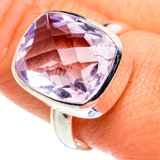 Kunzite Rings handcrafted by Ana Silver Co - RING87959