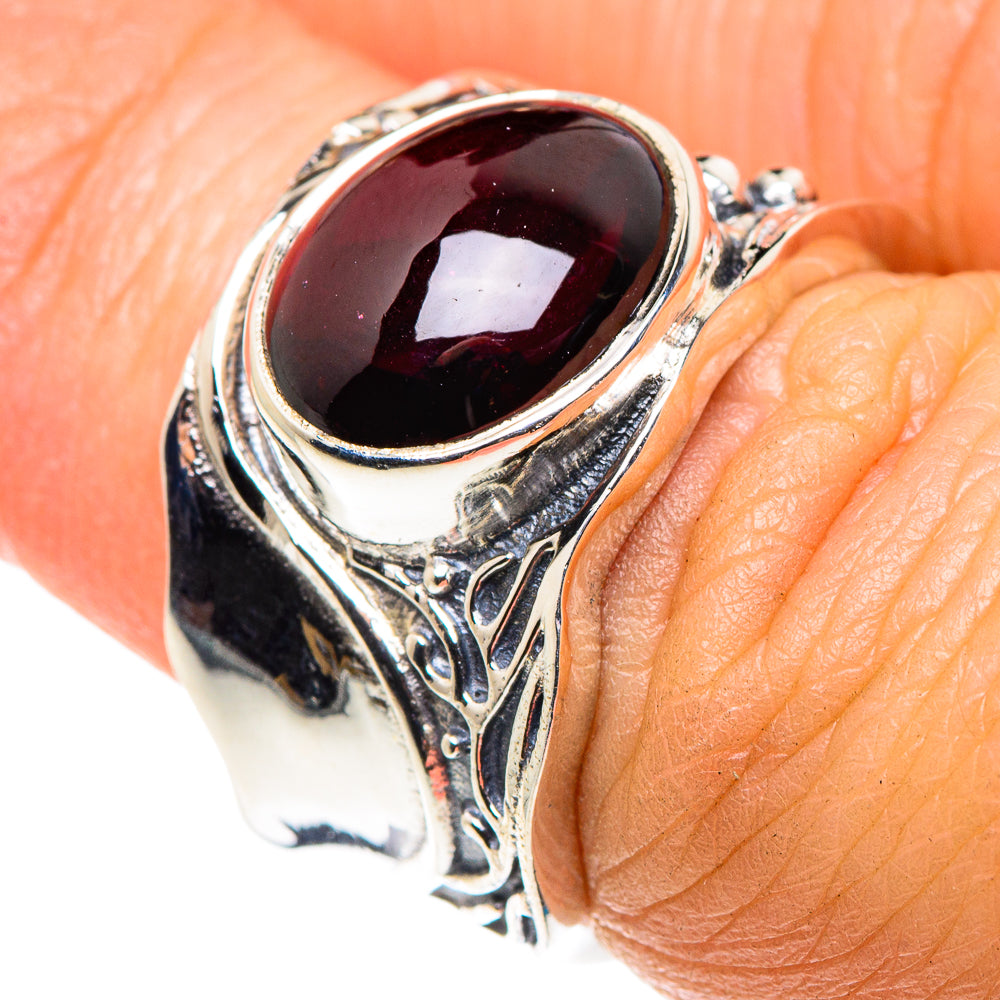 Garnet Rings handcrafted by Ana Silver Co - RING87970