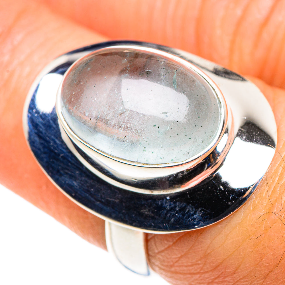 Aquamarine Rings handcrafted by Ana Silver Co - RING87973