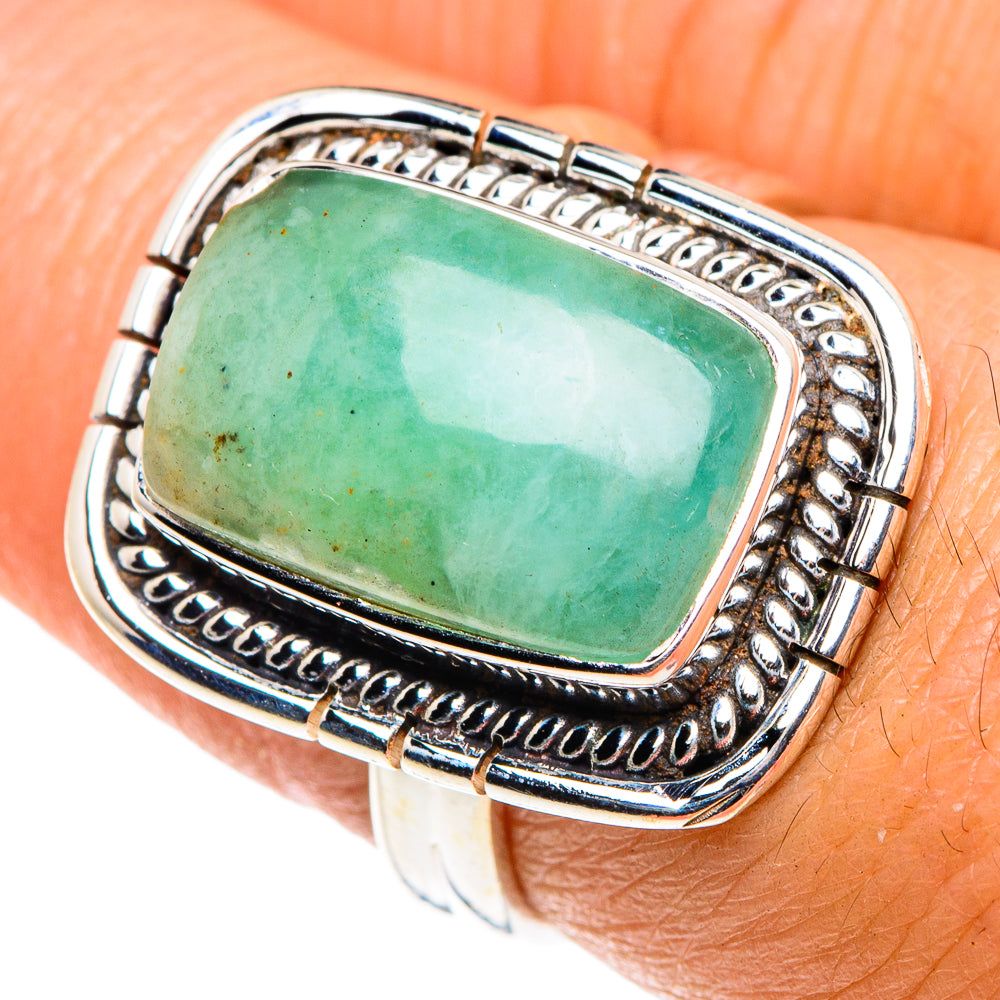 Peruvian Opal Rings handcrafted by Ana Silver Co - RING87998