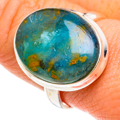 Peruvian Opal Rings handcrafted by Ana Silver Co - RING88004