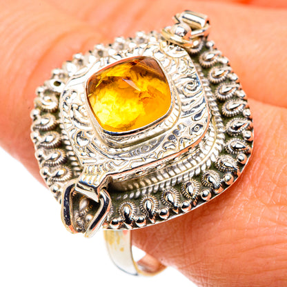 Citrine Rings handcrafted by Ana Silver Co - RING88018