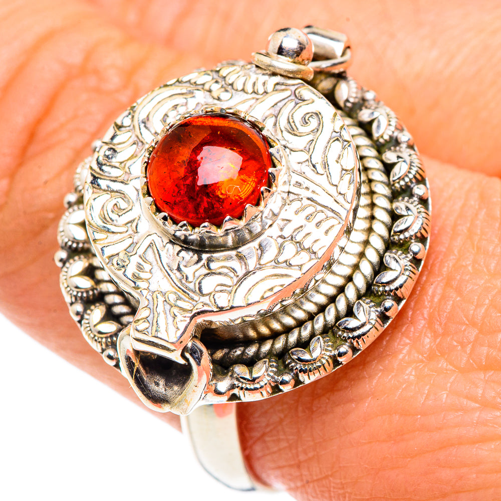 Garnet Rings handcrafted by Ana Silver Co - RING88019