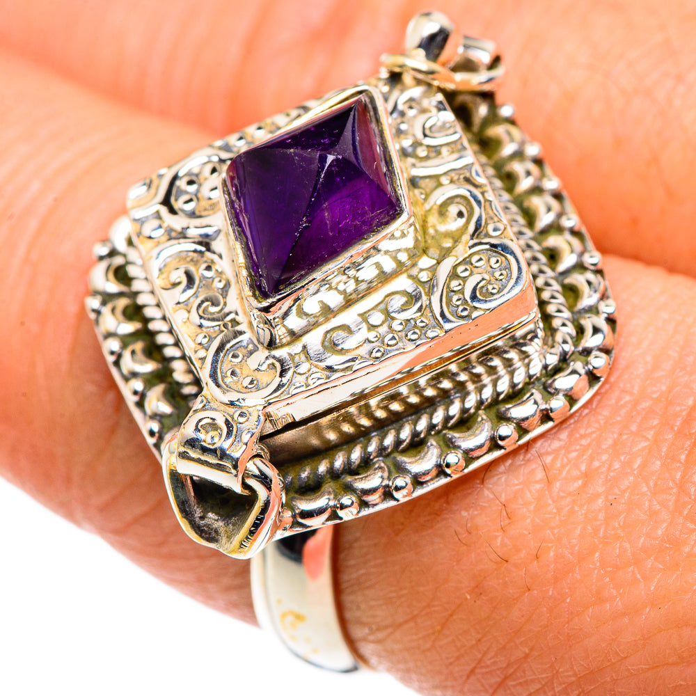 Amethyst Rings handcrafted by Ana Silver Co - RING88020