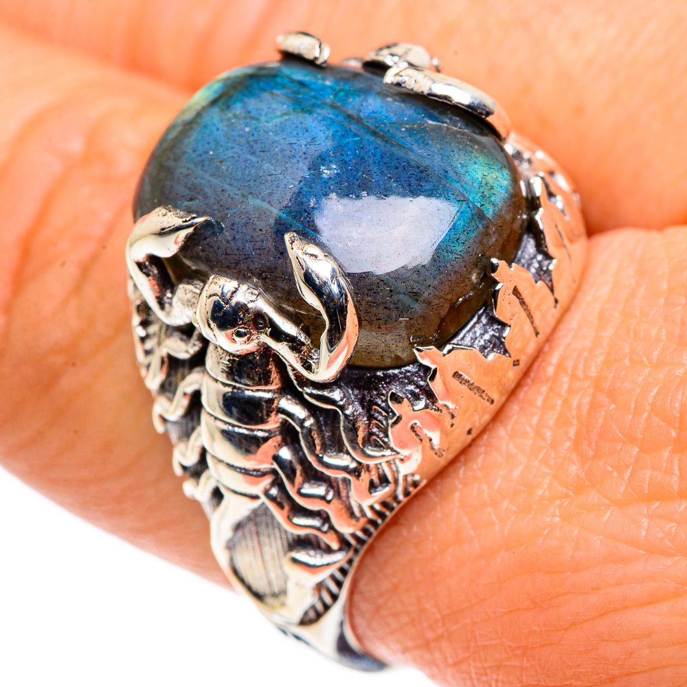 Labradorite Rings handcrafted by Ana Silver Co - RING88031
