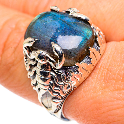 Labradorite Rings handcrafted by Ana Silver Co - RING88031
