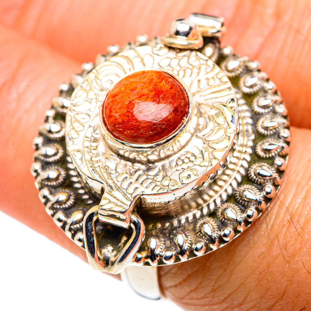 Sunstone Rings handcrafted by Ana Silver Co - RING88046