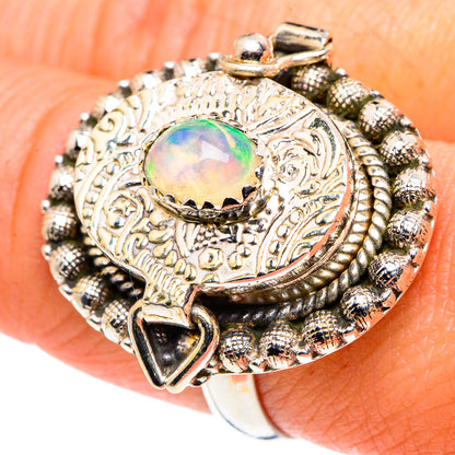 Ethiopian Opal Rings handcrafted by Ana Silver Co - RING88061