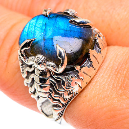 Labradorite Rings handcrafted by Ana Silver Co - RING88067
