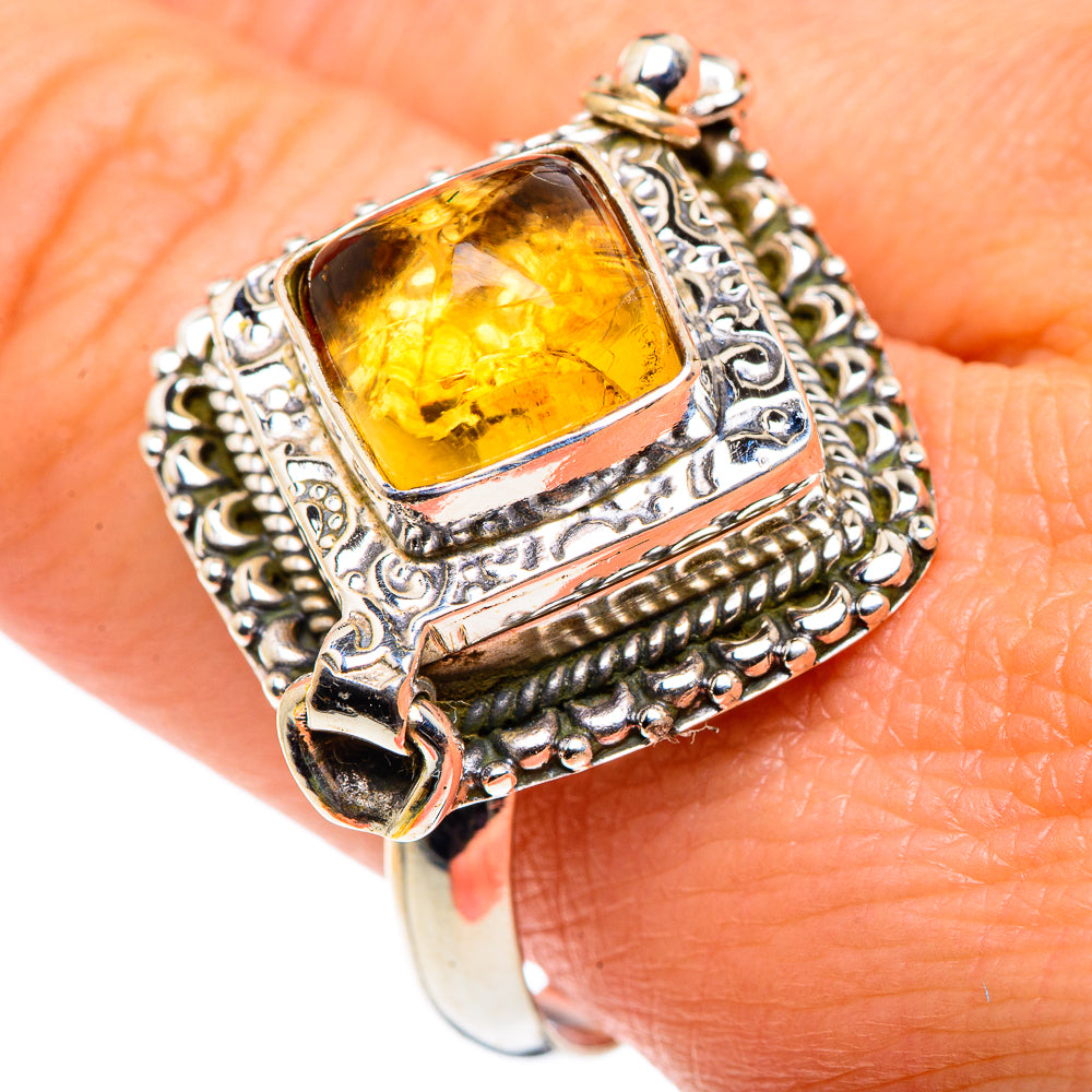 Citrine Rings handcrafted by Ana Silver Co - RING88080
