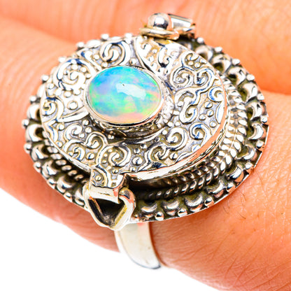 Ethiopian Opal Rings handcrafted by Ana Silver Co - RING88091