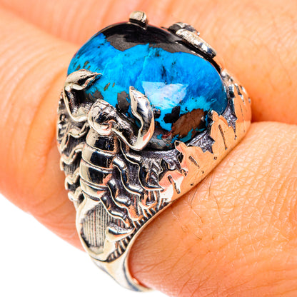 Shattuckite Rings handcrafted by Ana Silver Co - RING88094
