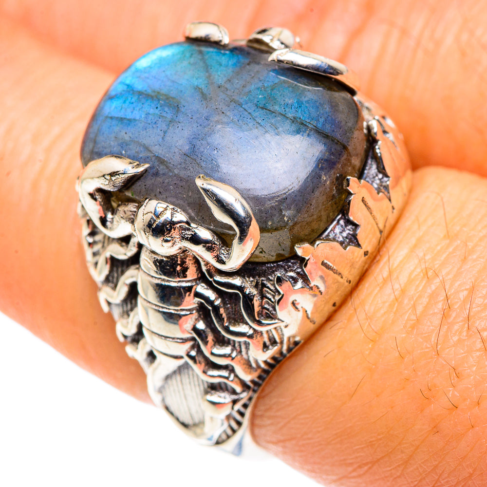 Labradorite Rings handcrafted by Ana Silver Co - RING88097