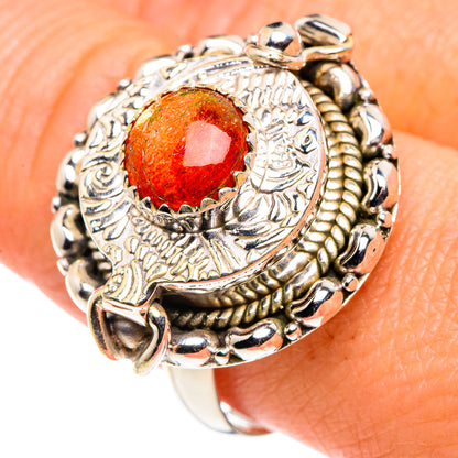Sunstone Rings handcrafted by Ana Silver Co - RING88106