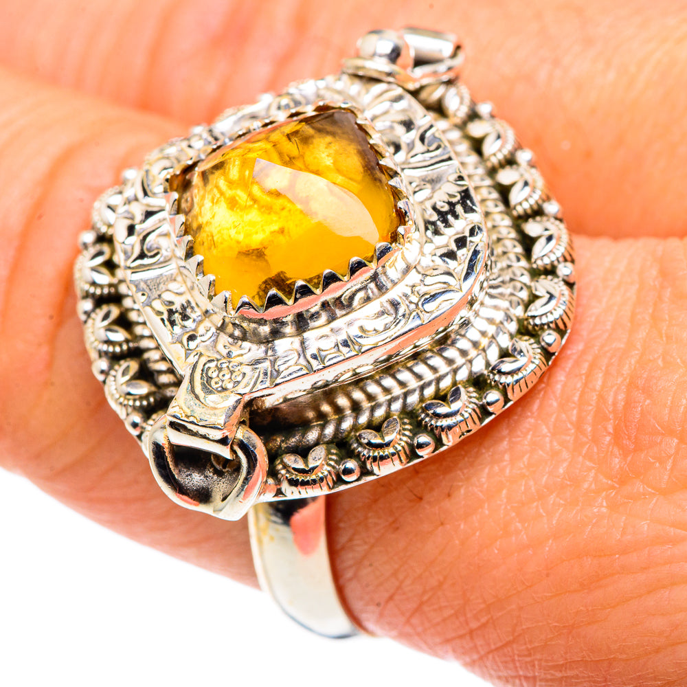 Citrine Rings handcrafted by Ana Silver Co - RING88107