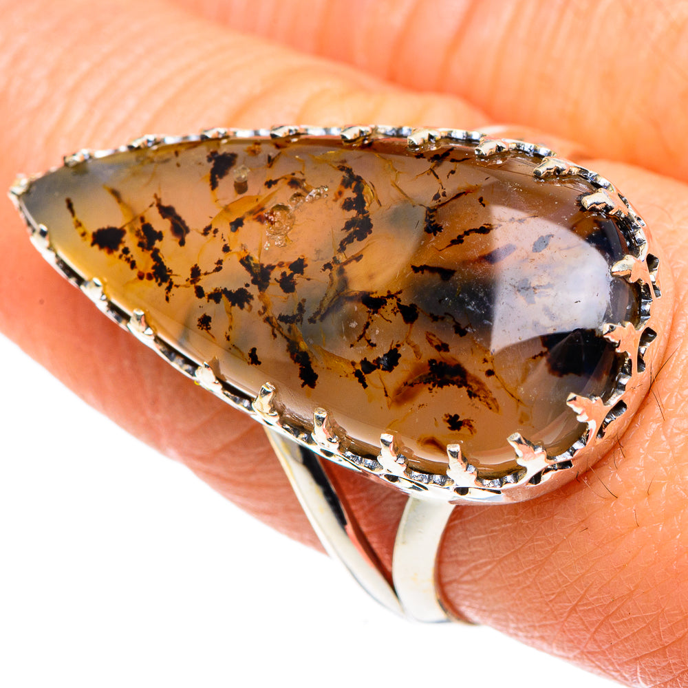 Montana Agate Rings handcrafted by Ana Silver Co - RING88124