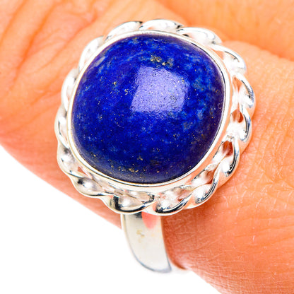 Lapis Lazuli Rings handcrafted by Ana Silver Co - RING88133