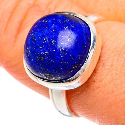 Lapis Lazuli Rings handcrafted by Ana Silver Co - RING88136