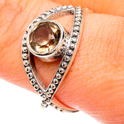 Smoky Quartz Rings handcrafted by Ana Silver Co - RING88141