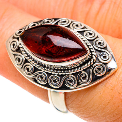 Baltic Amber Rings handcrafted by Ana Silver Co - RING88144