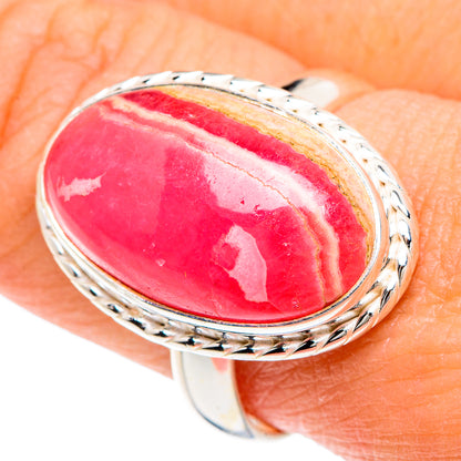 Rhodochrosite Rings handcrafted by Ana Silver Co - RING88149