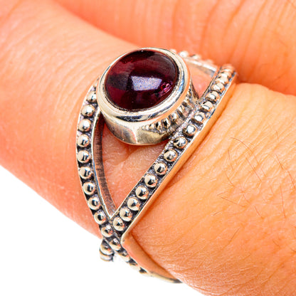 Garnet Rings handcrafted by Ana Silver Co - RING88150