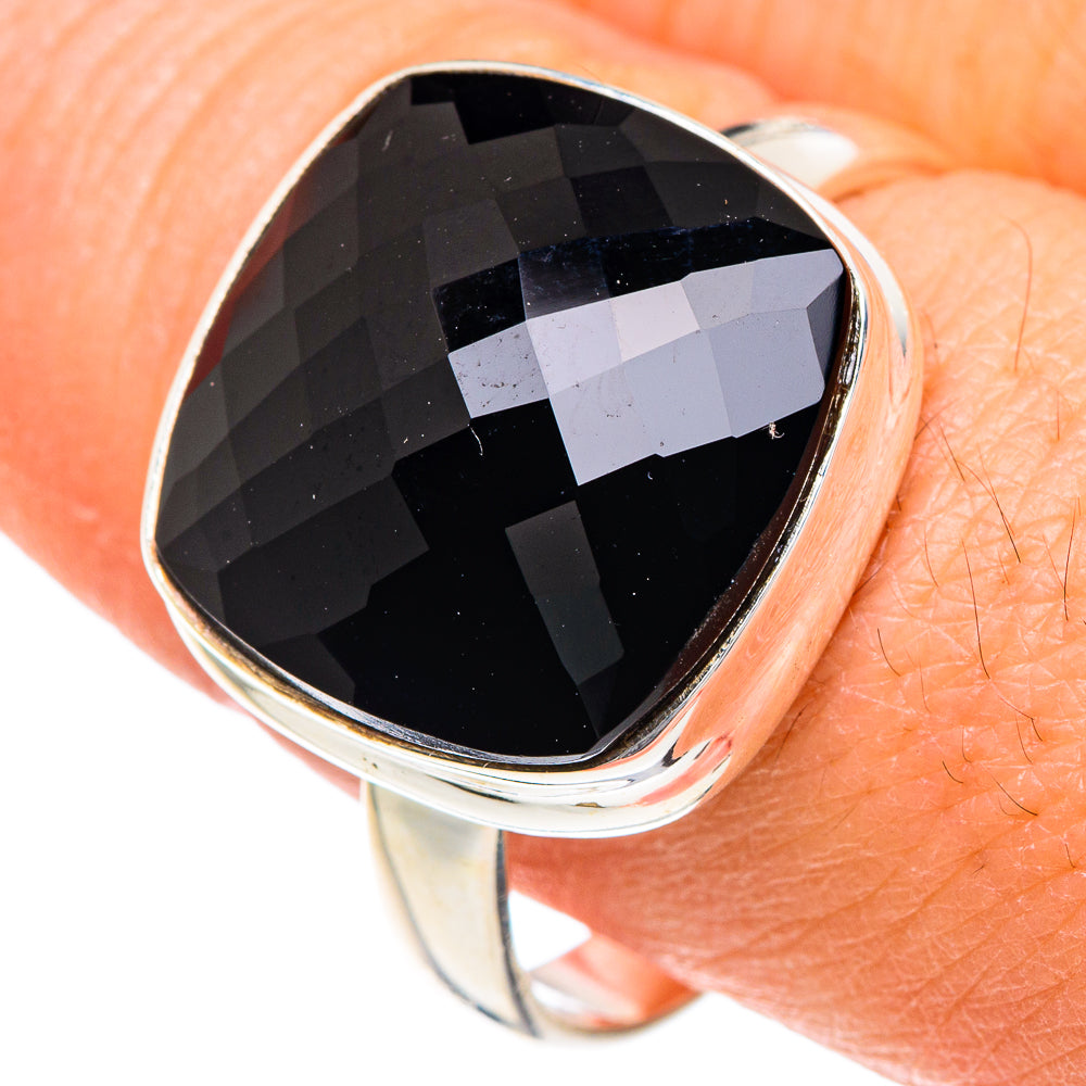 Black Onyx Rings handcrafted by Ana Silver Co - RING88155
