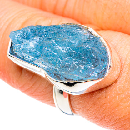 Aquamarine Rings handcrafted by Ana Silver Co - RING88163
