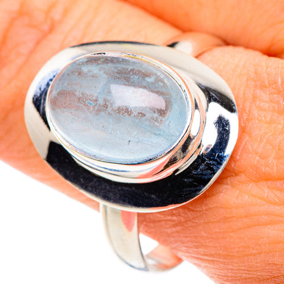 Aquamarine Rings handcrafted by Ana Silver Co - RING88166