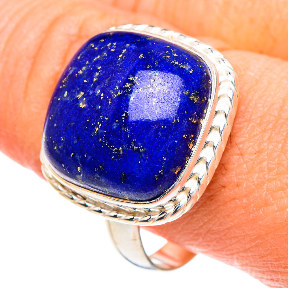 Lapis Lazuli Rings handcrafted by Ana Silver Co - RING88168