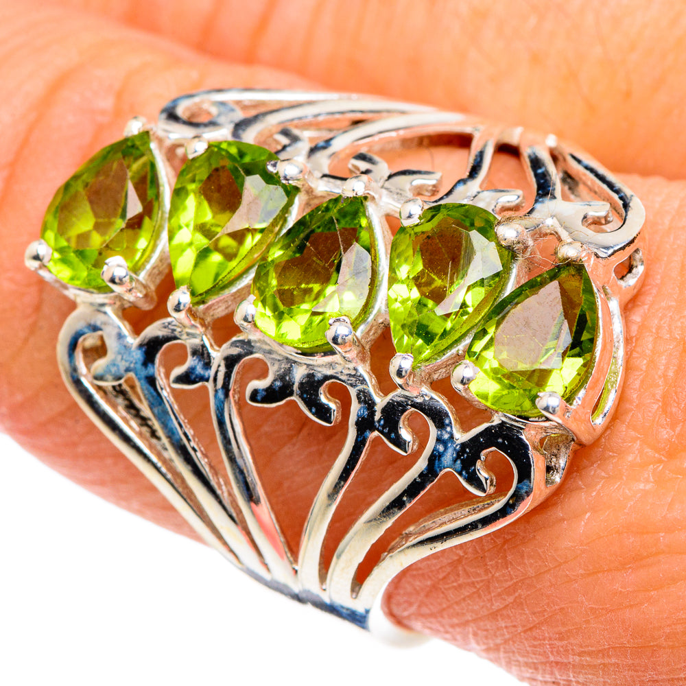Peridot Rings handcrafted by Ana Silver Co - RING88172