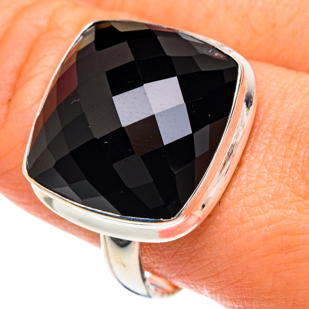 Black Onyx Rings handcrafted by Ana Silver Co - RING88186