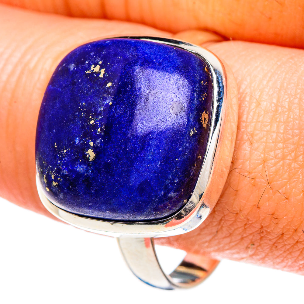 Lapis Lazuli Rings handcrafted by Ana Silver Co - RING88200