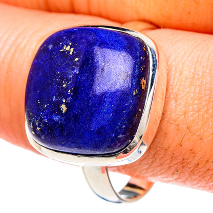 Lapis Lazuli Rings handcrafted by Ana Silver Co - RING88200