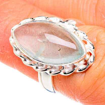 Aquamarine Rings handcrafted by Ana Silver Co - RING88202