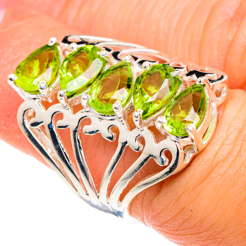 Peridot Rings handcrafted by Ana Silver Co - RING88206