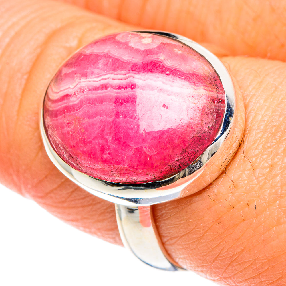 Rhodochrosite Rings handcrafted by Ana Silver Co - RING88214