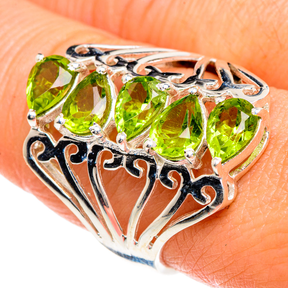 Peridot Rings handcrafted by Ana Silver Co - RING88236