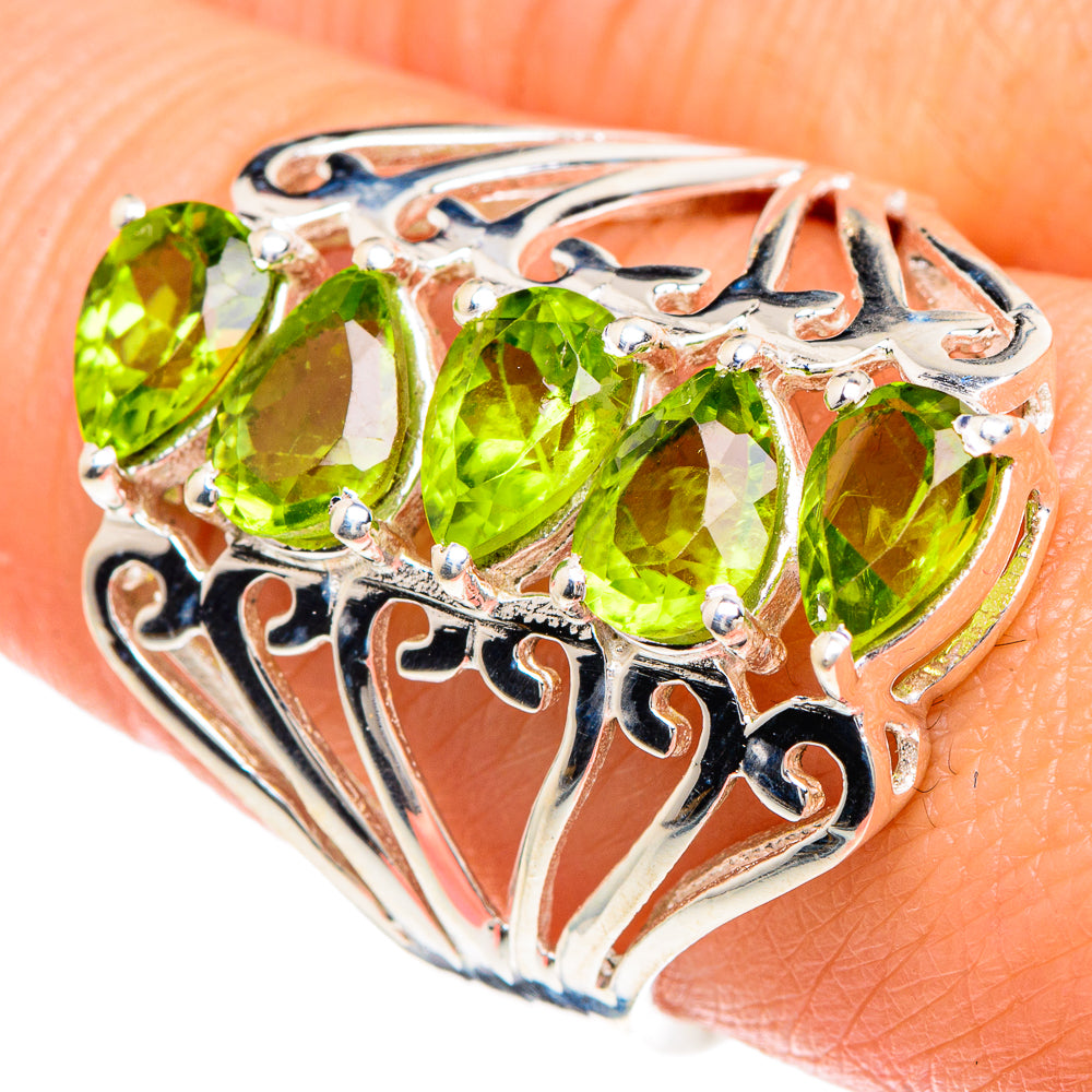 Peridot Rings handcrafted by Ana Silver Co - RING88266
