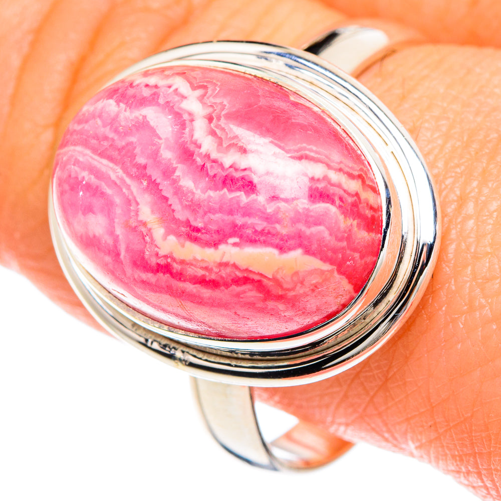 Rhodochrosite Rings handcrafted by Ana Silver Co - RING88270
