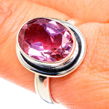 Color Change Alexandrite (Lab.) Rings handcrafted by Ana Silver Co - RING88273