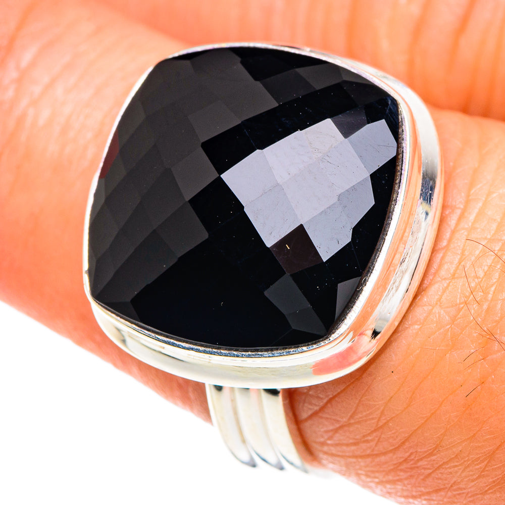 Black Onyx Rings handcrafted by Ana Silver Co - RING88276