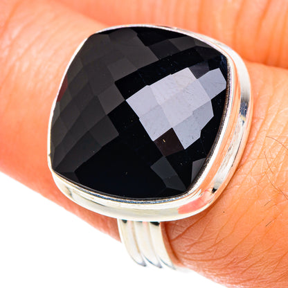 Black Onyx Rings handcrafted by Ana Silver Co - RING88276