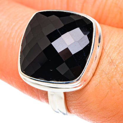 Black Onyx Rings handcrafted by Ana Silver Co - RING88277
