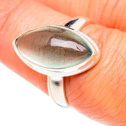 Aqua Chalcedony Rings handcrafted by Ana Silver Co - RING88286