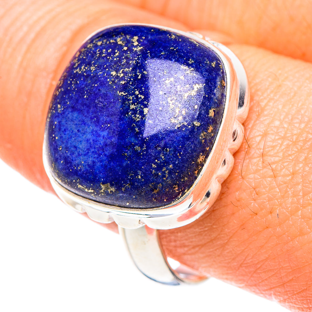 Lapis Lazuli Rings handcrafted by Ana Silver Co - RING88289